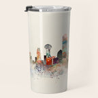 dallas skyline Travel Mug Gallery Image 3