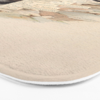 Bird Divinations: Little Auk (about: almanacofbirds.org) Bath Mat Gallery Image 3
