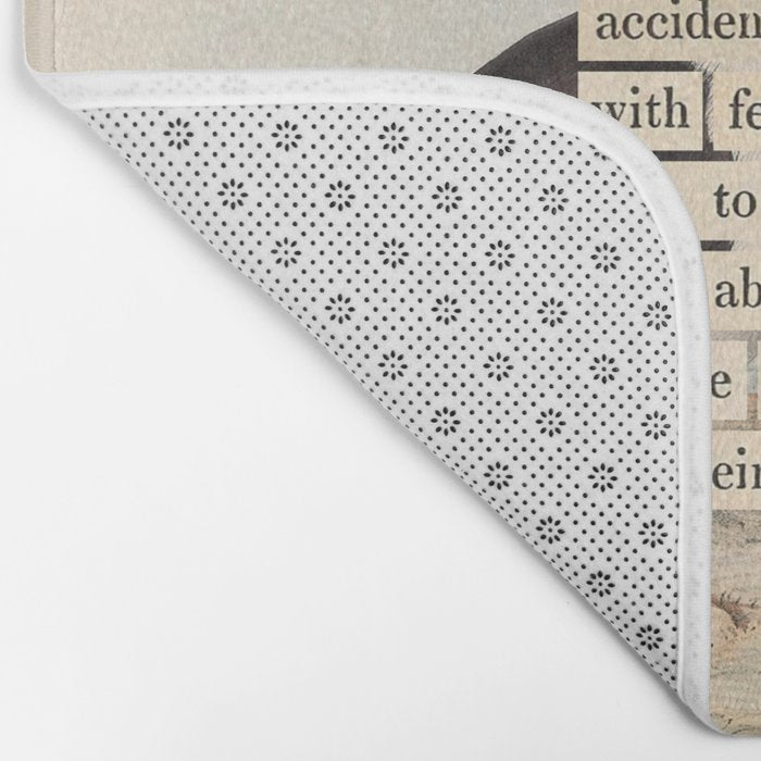 Bird Divinations: Little Auk (about: almanacofbirds.org) Bath Mat Gallery Image 2
