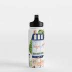 Parisian Buildings Water Bottle Gallery Image 3