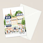 Parisian Buildings Stationery Card Gallery Image 2
