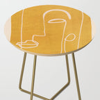 Abstract Face 33 Side Table Gallery Image 2