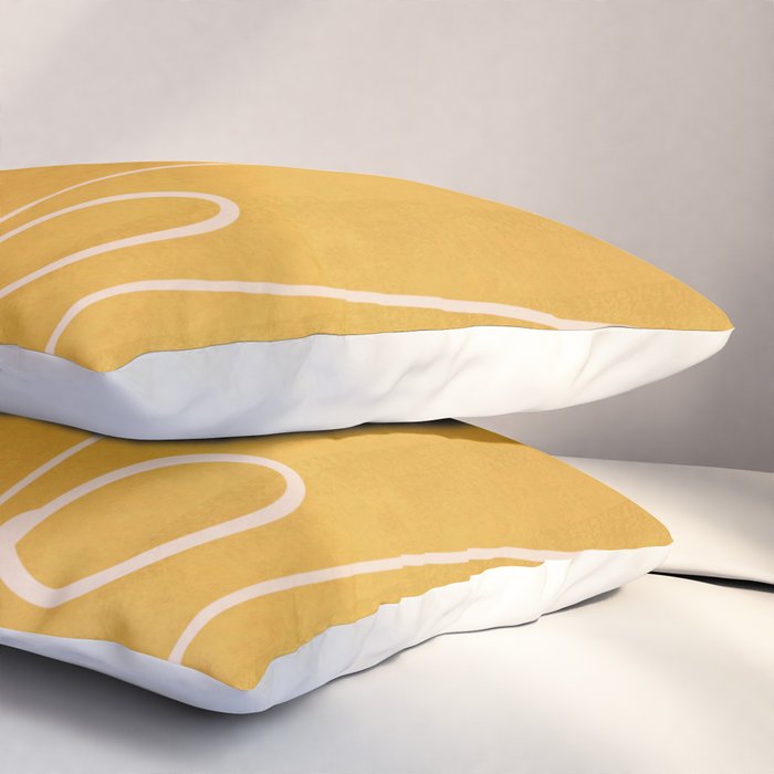 Abstract Face 33 Pillow Sham Gallery Image 3