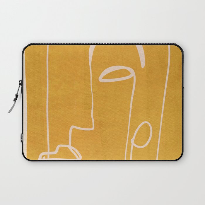Abstract Face 33 Laptop Sleeve Gallery Image 1