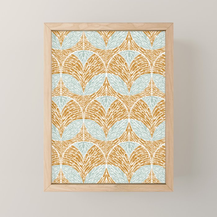 Rustic Follage Elegance Mini Art Print Gallery Image 1