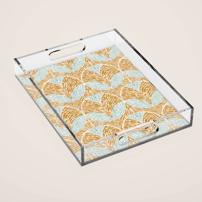 Rustic Follage Elegance Acrylic Tray Gallery Image 1