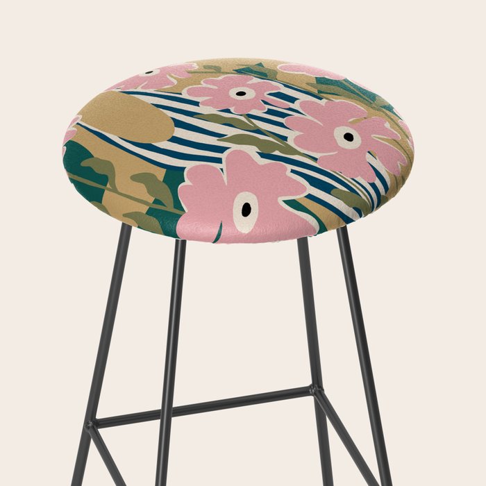 FLORAL FAT FUN FFF Stool Gallery Image 2