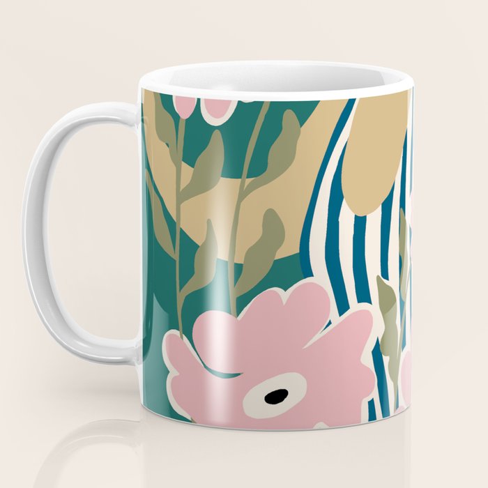 FLORAL FAT FUN FFF Coffee Mug Gallery Image 3