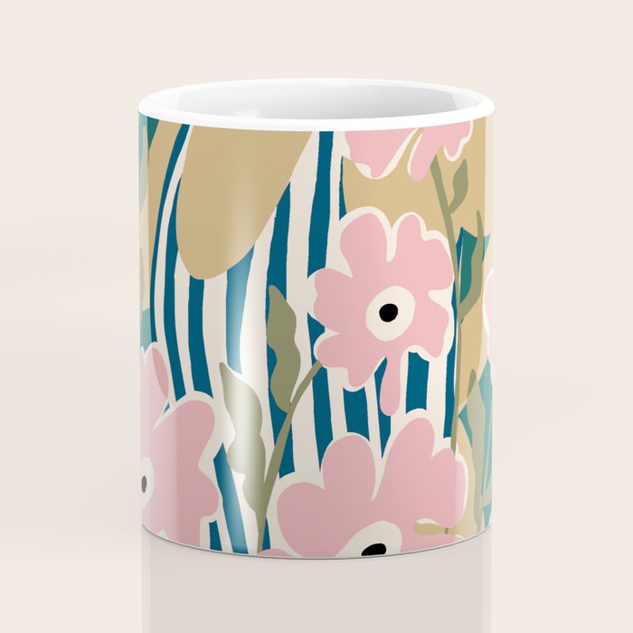 FLORAL FAT FUN FFF Coffee Mug Gallery Image 4