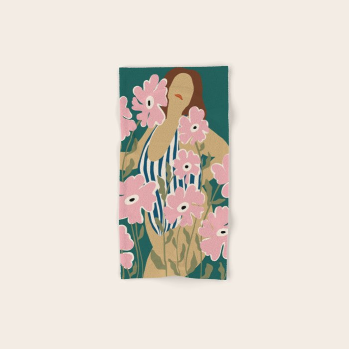 FLORAL FAT FUN FFF Bath Towel Gallery Image 1