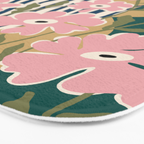 FLORAL FAT FUN FFF Bath Mat Gallery Image 3