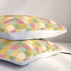  Bold Vintage Checks Pattern - Small XIX Pillow Sham Gallery Image 3
