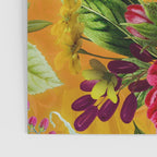 Vintage & Shabby Chic - Sunny Magenta Spring Roses Botanical Flower Garden Poster Gallery Image 3