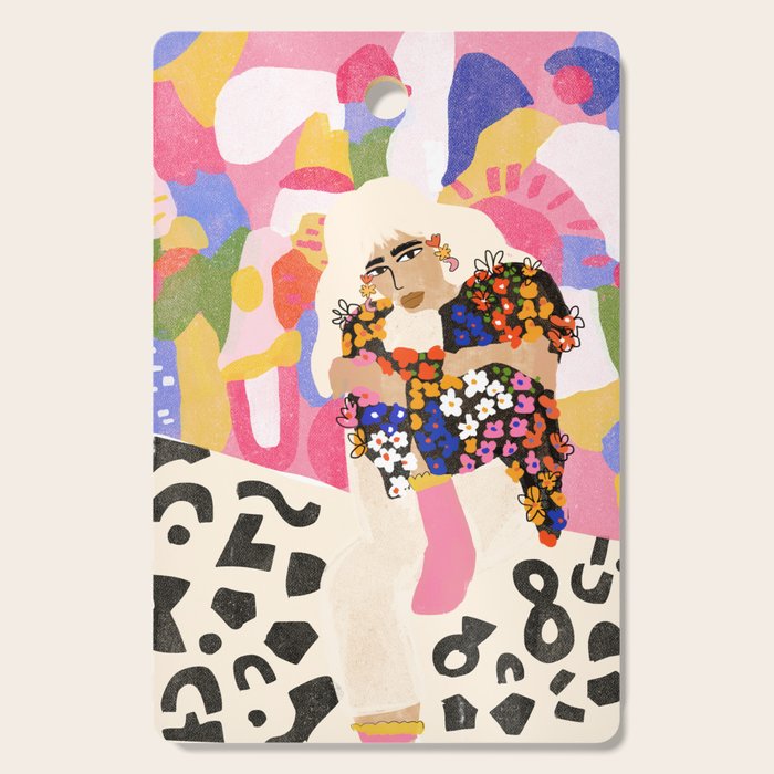 World Full Of Colors Cutting Board Gallery Image 1