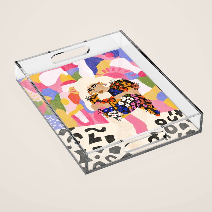 World Full Of Colors Acrylic Tray Gallery Image 1