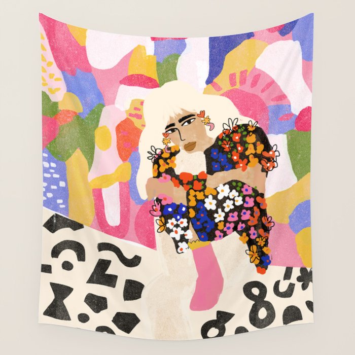 World Full Of Colors Wall Tapestry Gallery Image 4