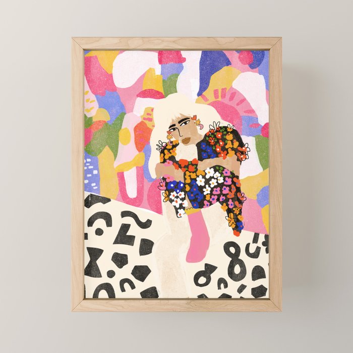 World Full Of Colors Mini Art Print Gallery Image 1