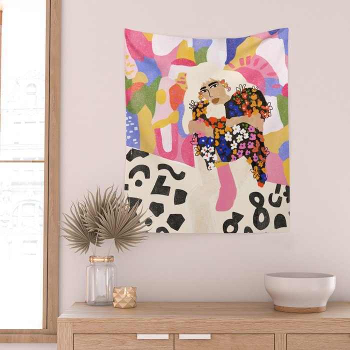 World Full Of Colors Wall Tapestry Gallery Image 2