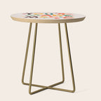You Are Made Of Magic - colorful letters Side Table Gallery Image 1