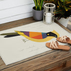 Helmeted Honeyeater Outdoor Rug Gallery Image 2