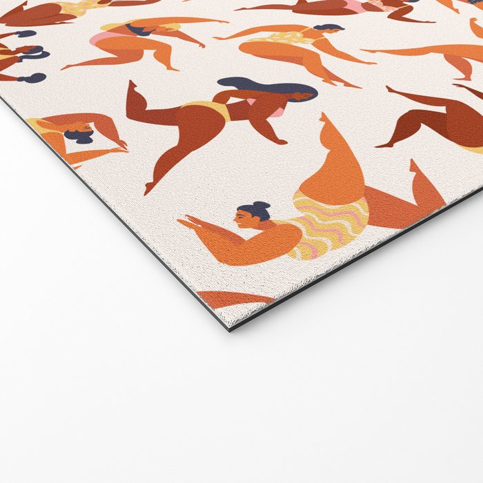 Body Positive. Women in summer swimsuits Welcome Mat Gallery Image 2