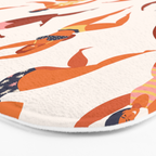 Body Positive. Women in summer swimsuits Bath Mat Gallery Image 3