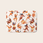 Body Positive. Women in summer swimsuits Bath Mat Gallery Image 1