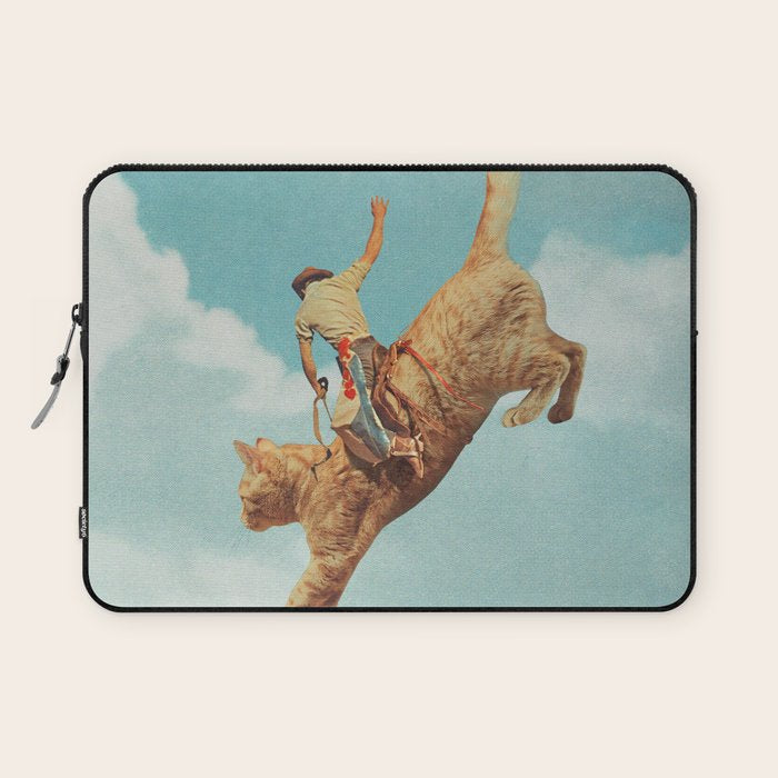 Meehaw - Rodeo Cat Bronc Laptop Sleeve Gallery Image 1