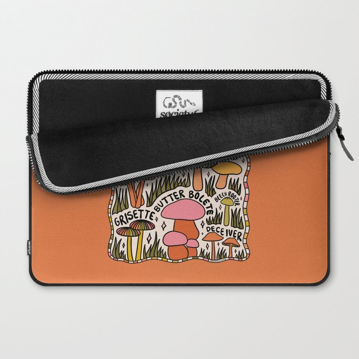 Mushrooms of Georgia Laptop Sleeve Gallery Image 2