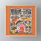 Mushrooms of Georgia Mini Art Print Gallery Image 1