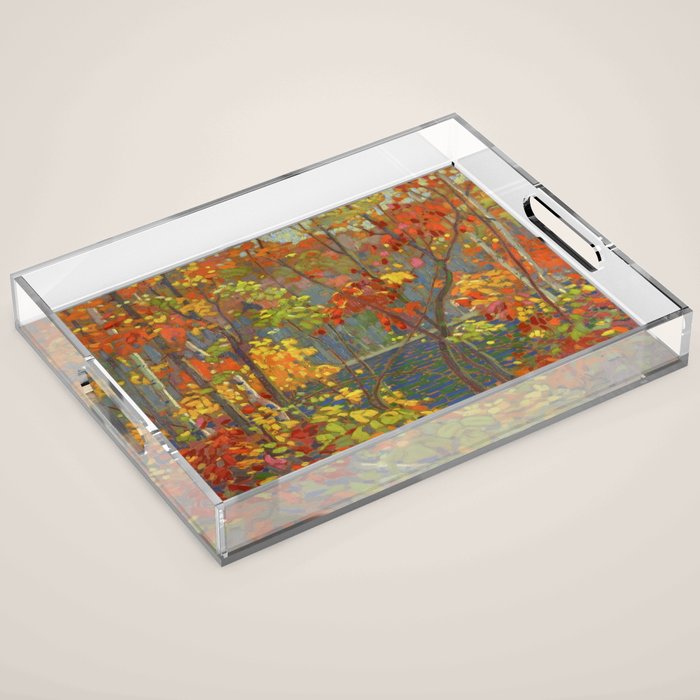 Tom Thomson The Pool 1915-1916 Canadian Landscape Artist Acrylic Tray Gallery Image 1