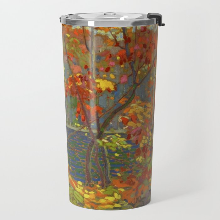 Tom Thomson The Pool 1915-1916 Canadian Landscape Artist Travel Mug Gallery Image 2
