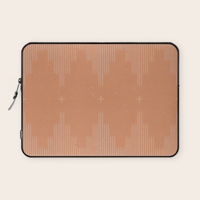 Southwestern Minimalist Terra Cotta  Laptop Sleeve Gallery Image 1