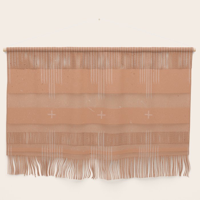 Southwestern Minimalist Terra Cotta  Wall Hanging Gallery Image 1