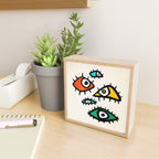 The Eyes Mini Art Print Gallery Image 2
