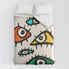 The Eyes Duvet Cover Gallery Image 6
