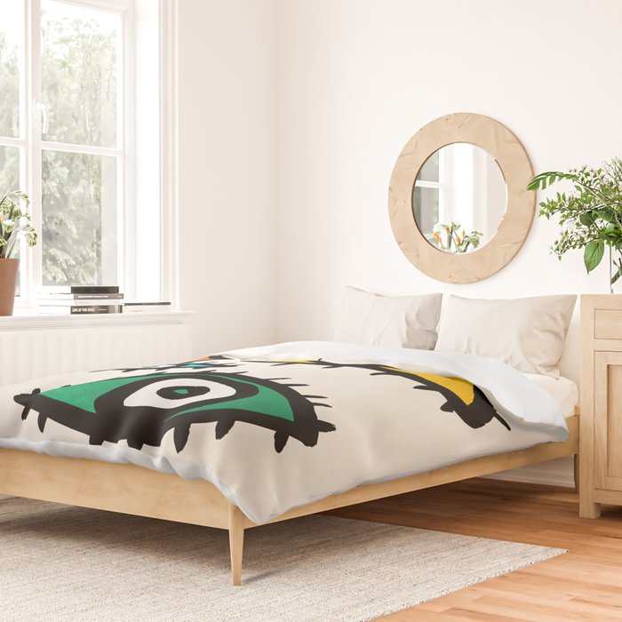 The Eyes Duvet Cover Gallery Image 2