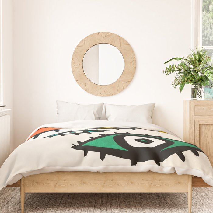The Eyes Duvet Cover Gallery Image 3