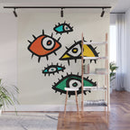 The Eyes Wall Mural Gallery Image 1