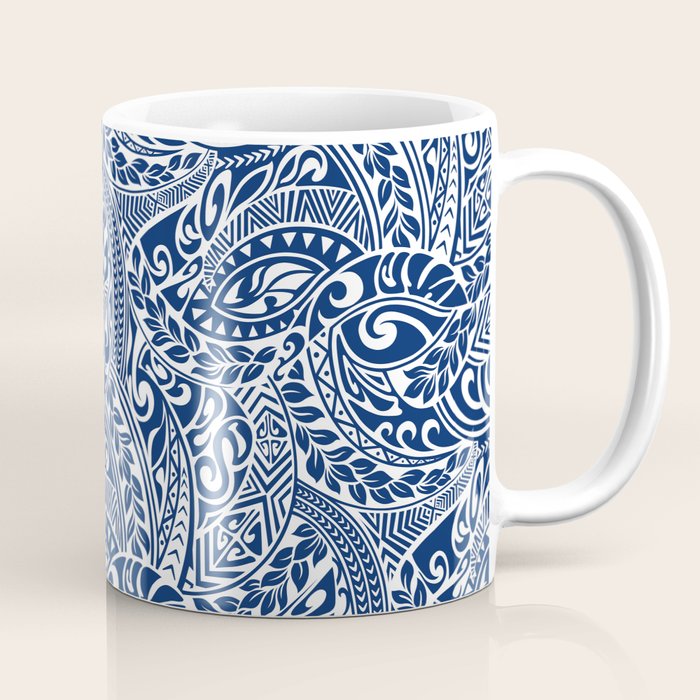 Hawaiian Tribal Pattern III Coffee Mug Gallery Image 1