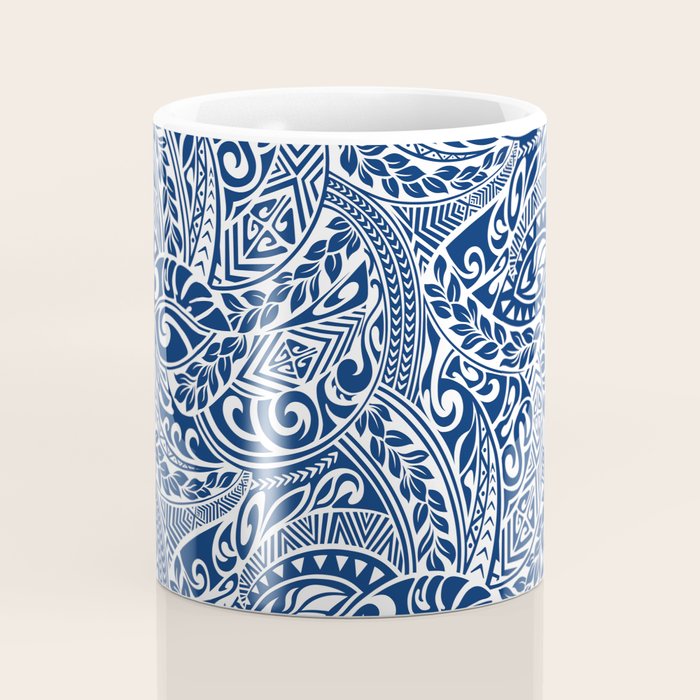Hawaiian Tribal Pattern III Coffee Mug Gallery Image 4