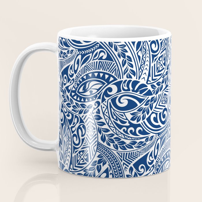 Hawaiian Tribal Pattern III Coffee Mug Gallery Image 3