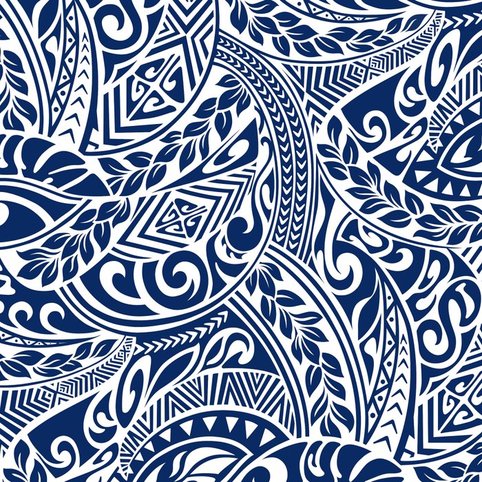 Hawaiian Tribal Pattern III Coffee Mug Gallery Image 2