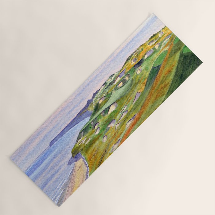 Whistling Straits Golf Course WI Hole 3 Yoga Mat Gallery Image 1