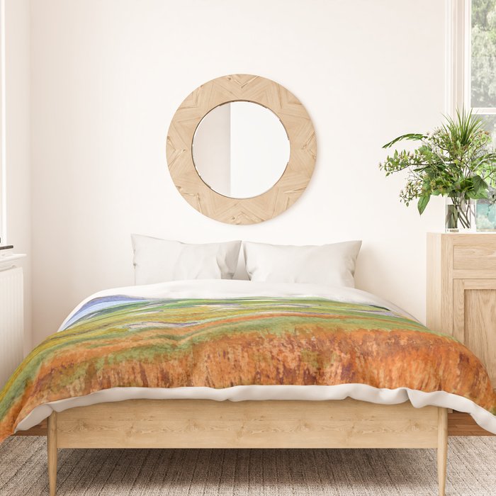Whistling Straits Golf Course WI Hole 3 Duvet Cover Gallery Image 3