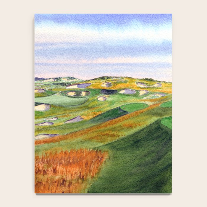 Whistling Straits Golf Course WI Hole 3 Notebook Gallery Image 4
