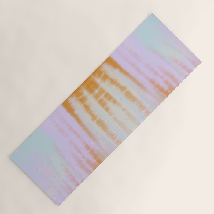 Pastel colors tie dye 71 Yoga Mat Gallery Image 1