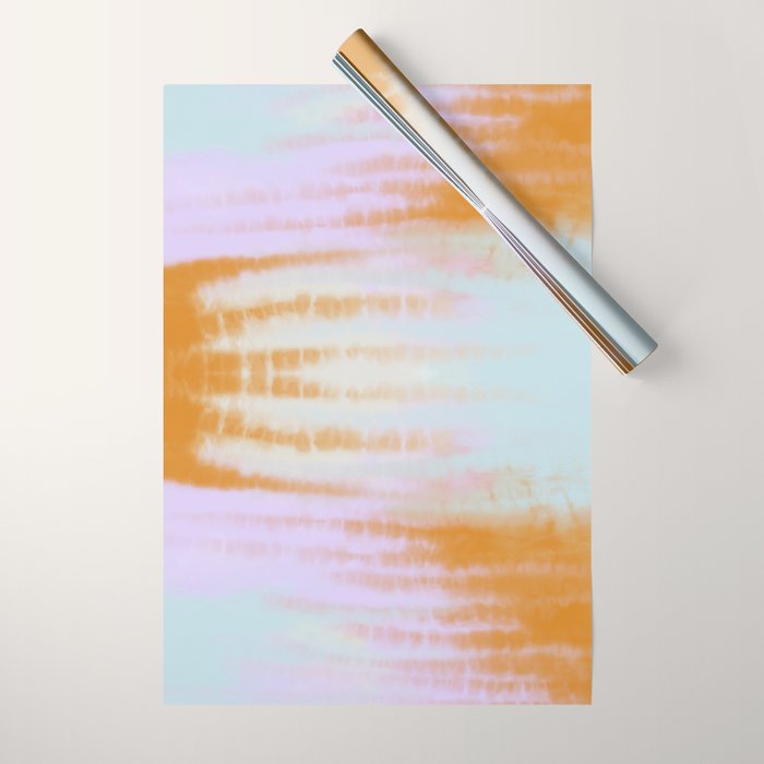 Pastel colors tie dye 71 Wrapping Paper Gallery Image 1