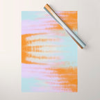 Pastel colors tie dye 71 Wrapping Paper Gallery Image 1