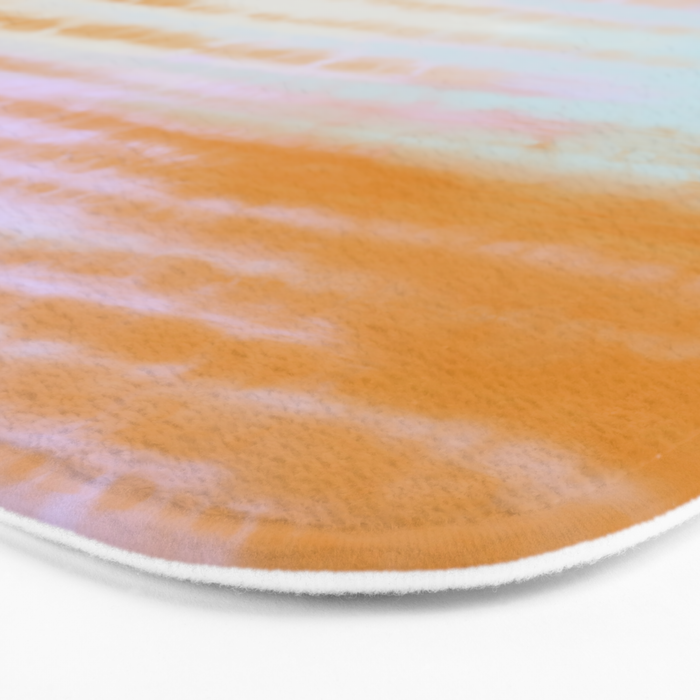 Pastel colors tie dye 71 Bath Mat Gallery Image 3